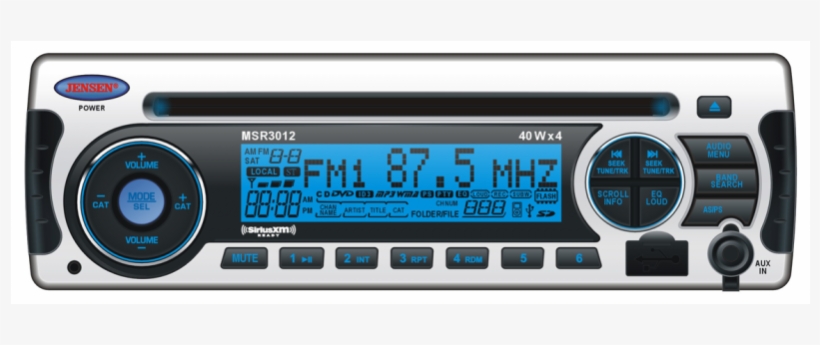 Remanufactured Jensen Am/fm/cd/usb/ipod & Siriusxm - Ipod, transparent png download