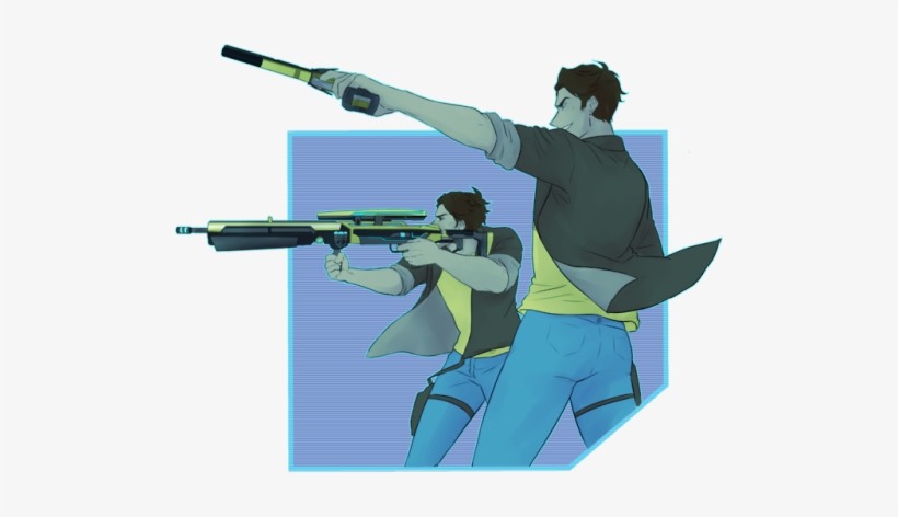 “and The World Just Got 25% More Handsome ” - Gun Barrel, transparent png download