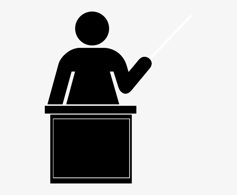 How To Set Use Teacher Icon Vector Clipart, transparent png download