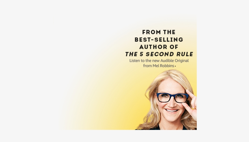 Listen To Mel Robbins' New Audiobook, Author Of The - Mel Robbins, transparent png download