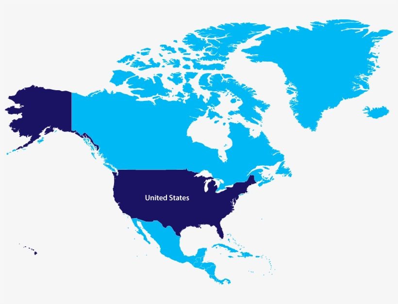 North America - Nord E Sud America, transparent png download