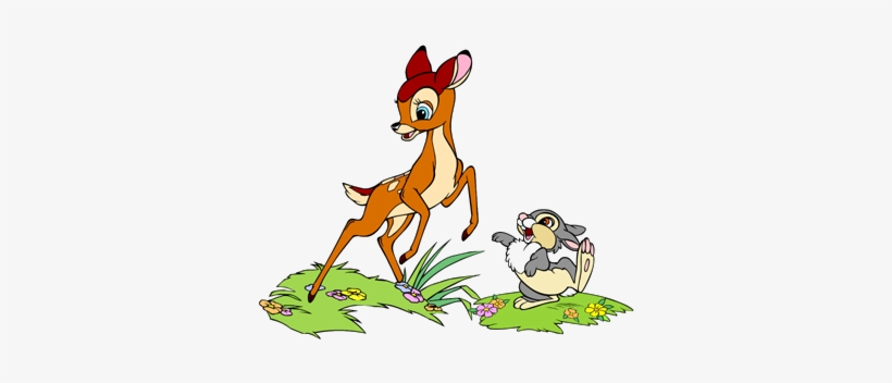 Bambi And Faline Tote Bag, Adult Unisex, Natural, transparent png download
