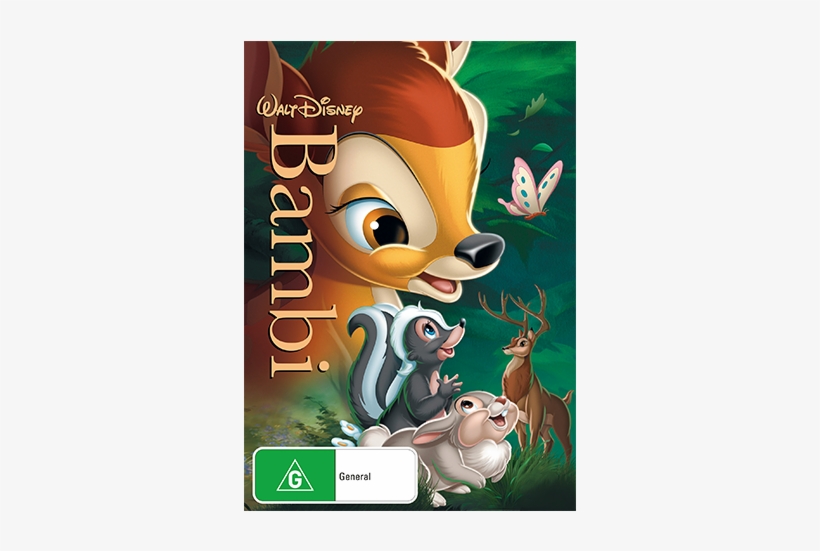 Digital - Bambi Blu Ray Cover, transparent png download