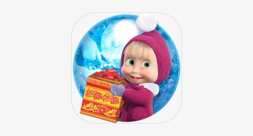 Masha And The Bear - Masha And The Bear: Xmas Shopping, transparent png download