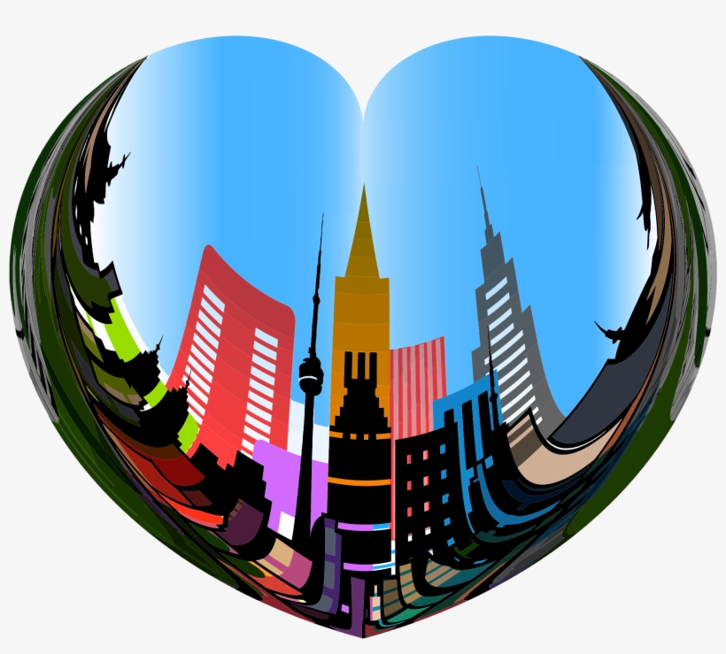 This Free Icons Png Design Of Heart Of The City, transparent png download