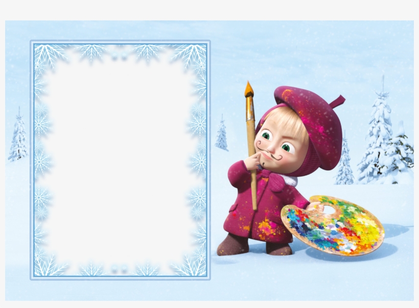 Masha Et Michka Les Jolies Couleurs 🎨 Bande Annonce, transparent png download