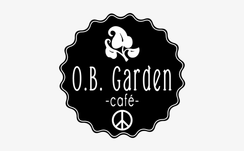 Garden Cafe Vegetarian Vegan Restaurant San Diego - Drapeau Peace And Love, transparent png download