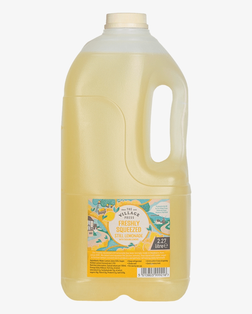 Jpg Freeuse Freshly Still L The Village Press - Plastic Bottle, transparent png download