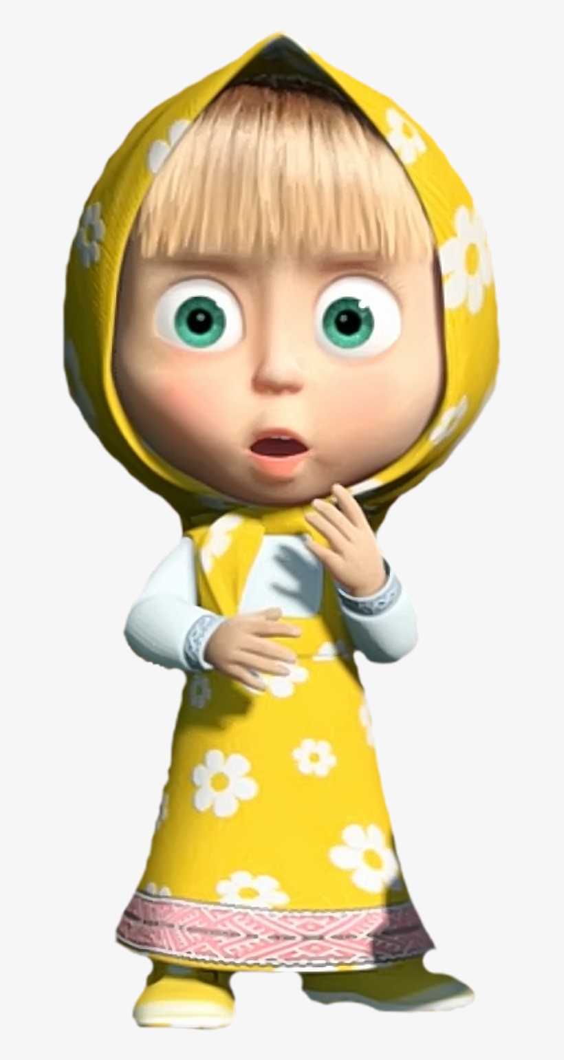 Masha Shock Clipart Png - Png Masha, transparent png download