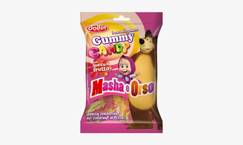 Gummy Candy Masha And The Bear - Masha E Orso - Masha E Orso, transparent png download