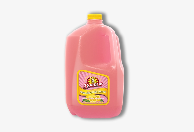 Pink Lemonade Drink - Borden Orange Juice Gallon, transparent png download