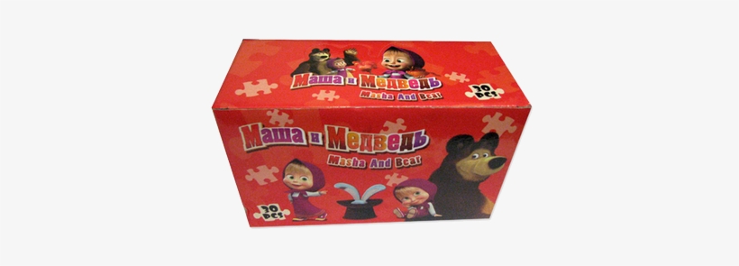 Masha & Bear Mini Chewing Gum - Playset, transparent png download