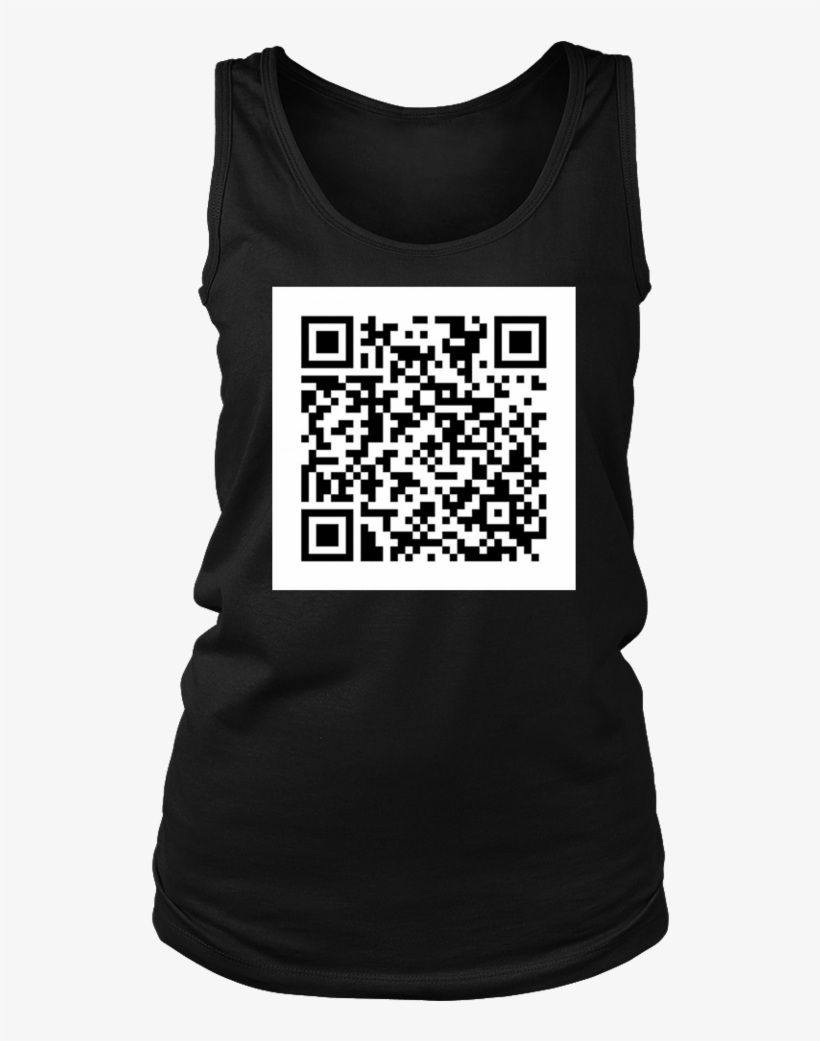 Circle Game Qr Code Funny Gotcha T Shirt - Bald Eagle With Mullet Tank Top, transparent png download