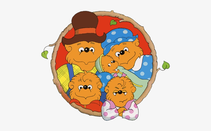 238kib, 500x431, Mindfuckbears - Berenstein Bears The Berenstain Bears, transparent png download