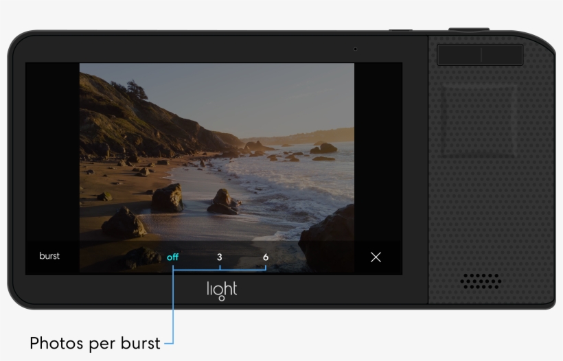 If Burst Mode Is On, You Will See A Burst Mode Icon - Smartphone, transparent png download