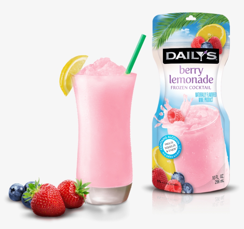 Daily's Frozen Berry Lemonade, transparent png download