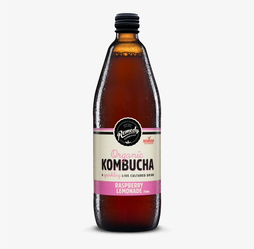 Raspberry Lemonade 750 Spritzed Web - Remedy Kombucha Raspberry Lemonade, transparent png download