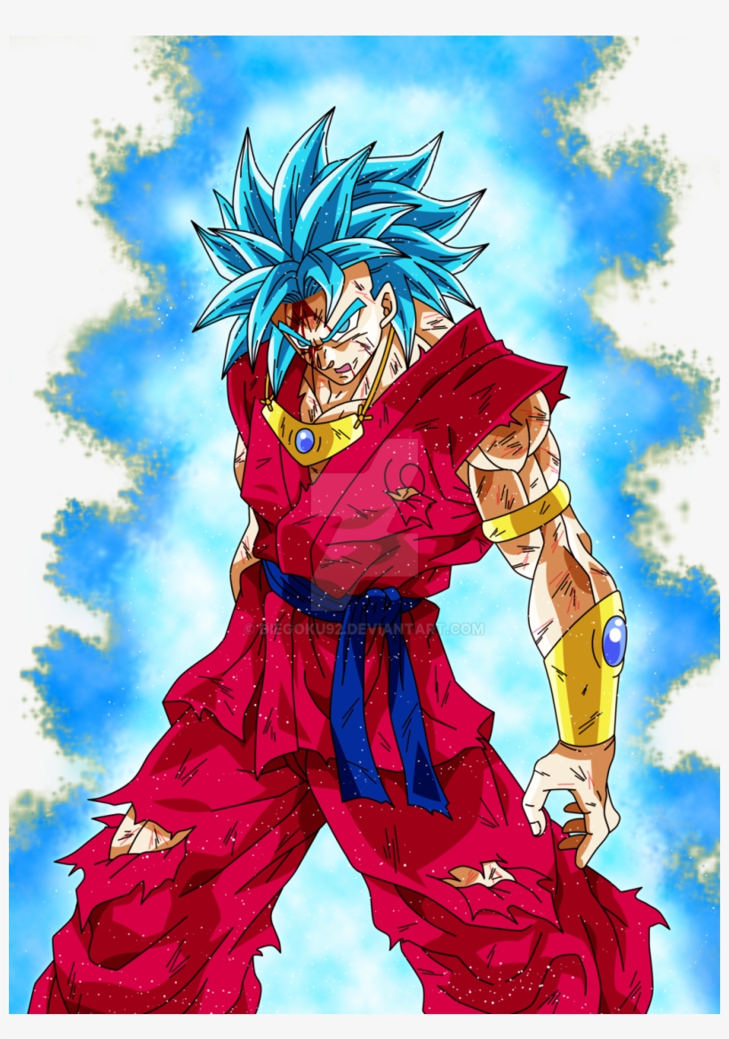 Clipart Royalty Free Blue On Swagger Deviantart - Ssj Blue Byo, transparent png download