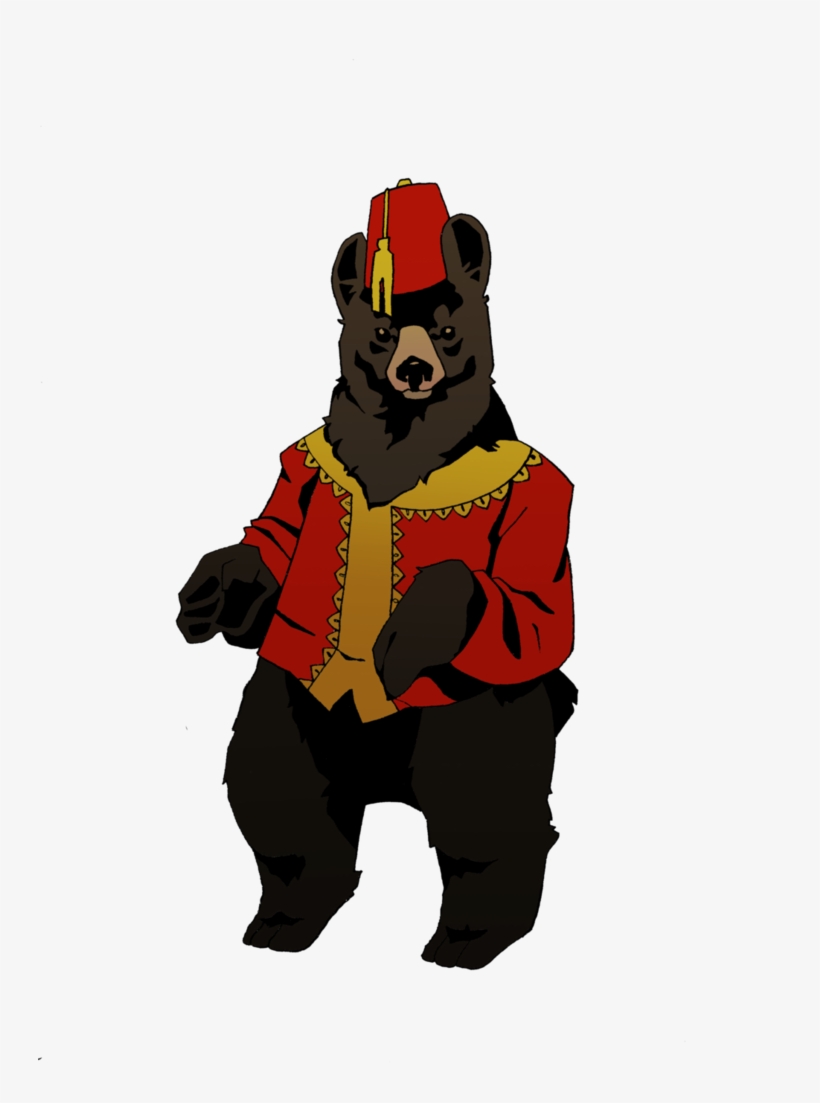 144 Kb Png - Bear Fez, transparent png download
