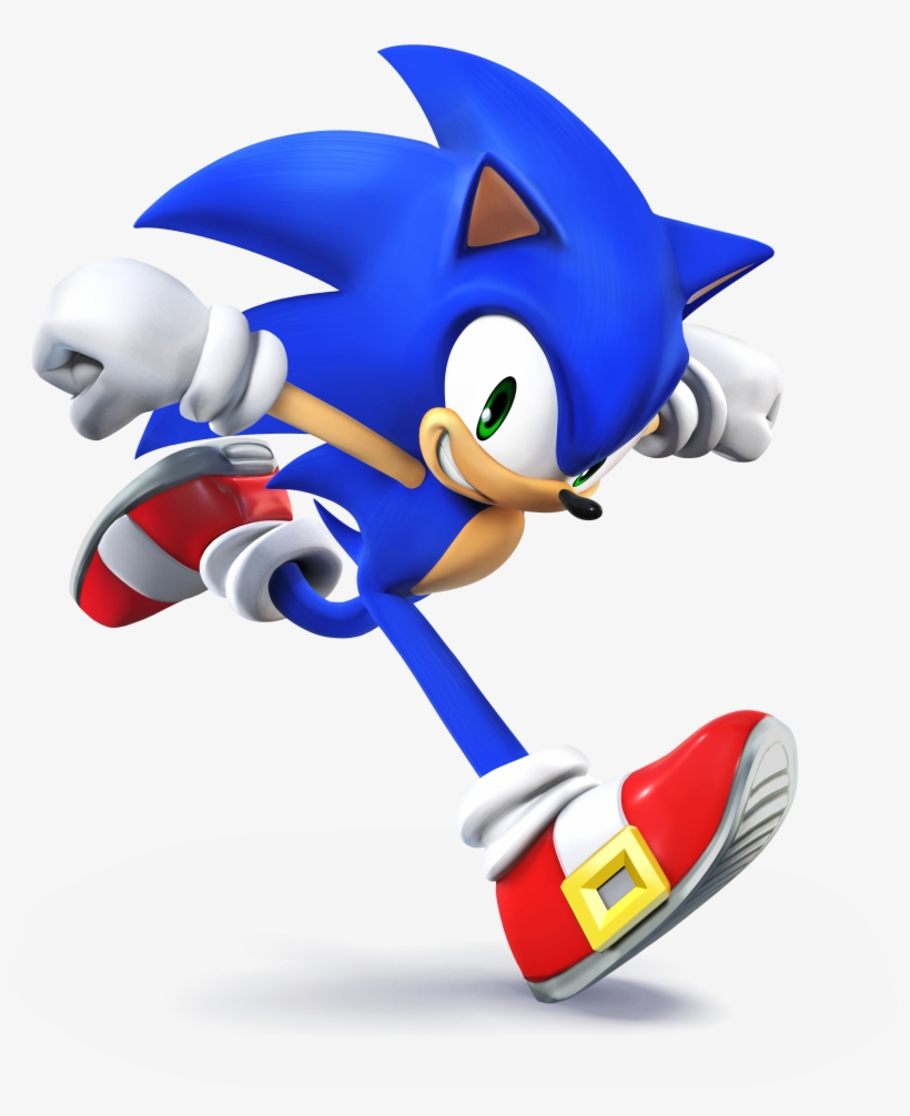 Sonic Image - Super Smash Bros Wii U Sonic, transparent png download