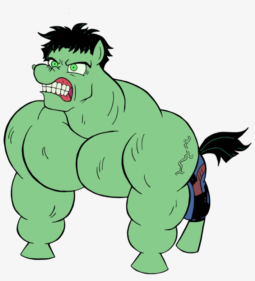 Avengers, Bruce Banner, Crossover, Marvel, Ponified, - Rage Mountain Gorilla, transparent png download