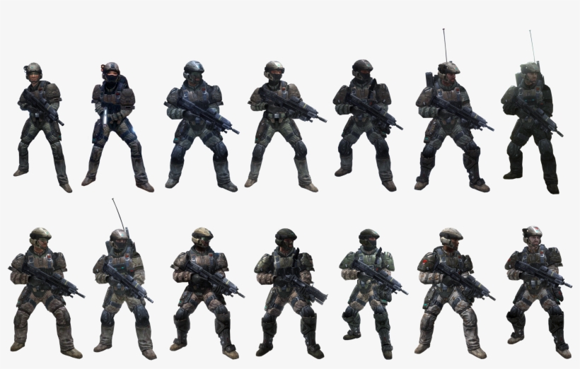 Halo Reach Medic - Halo Reach Unsc Army Gun, transparent png download