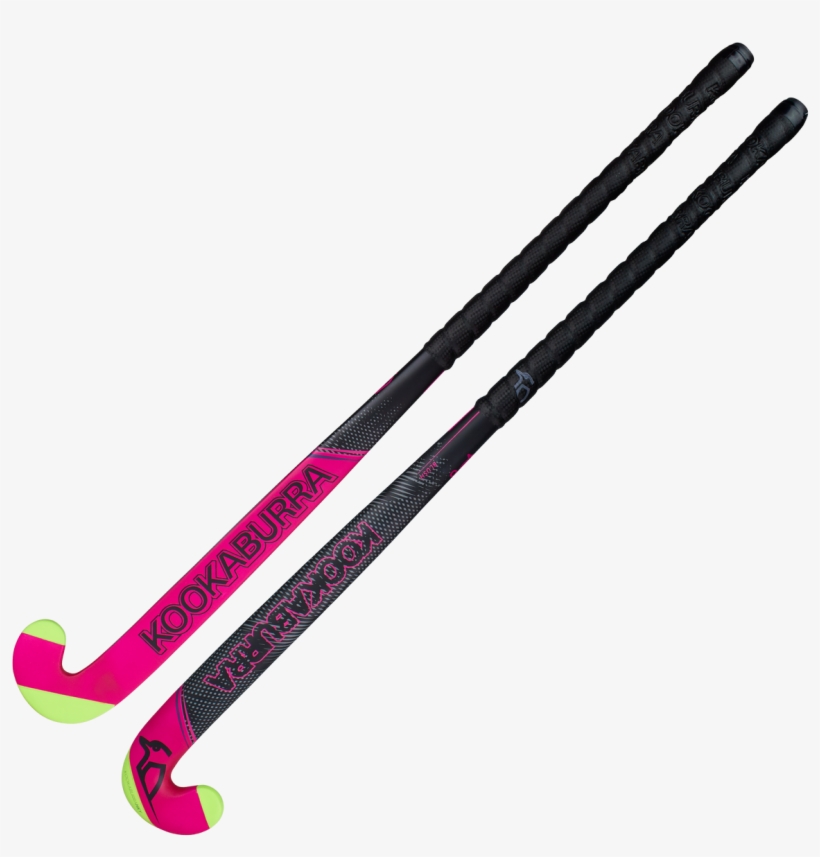 Kookaburra Blush Wooden Hockey Stick - Kookaburra Green And Black Hockey Stick, transparent png download