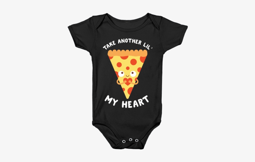 Pizza My Heart Baby Onesy - Trump Penis Toad Meme, transparent png download