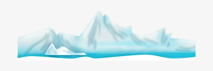 Saber-tooth Glacier Overlay - Iceberg, transparent png download