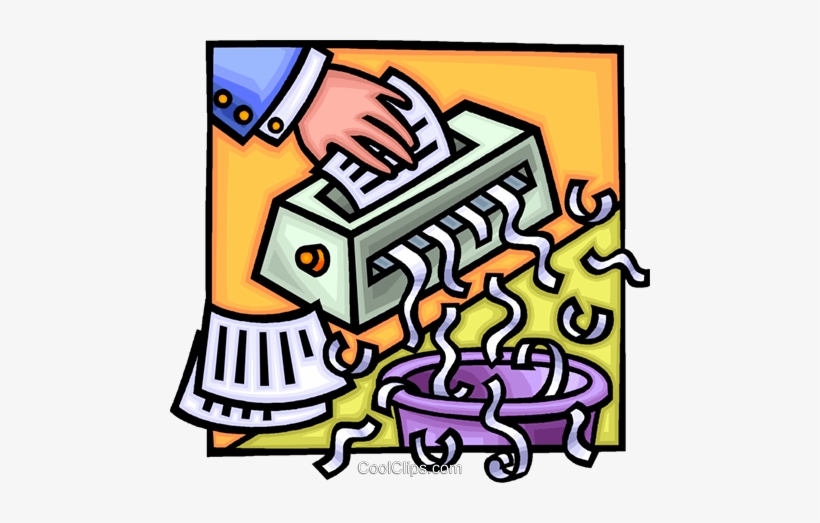 Paper Shredder - Paper Shredder Clip Art Transparent PNG - 480x443