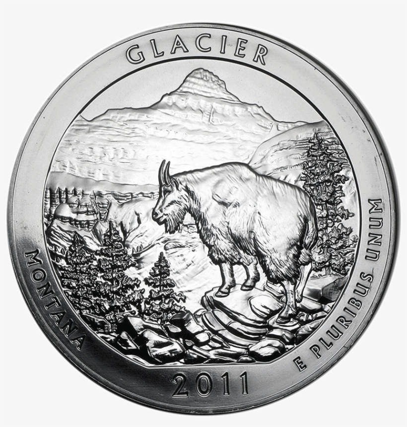 2011 Montana "glacier" America The Beautiful, transparent png download