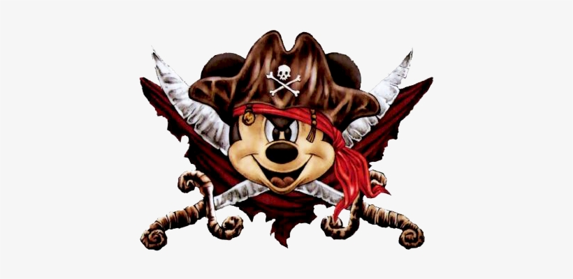 Mouse Clipart Face Mickey Mouse Pirate Transparent Png 444x335 Free Download On Nicepng