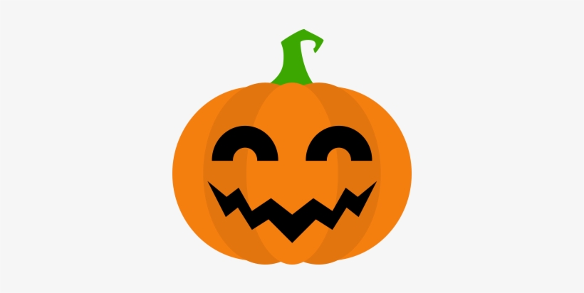 Pones Un Mantel De Papel De Color Blanco Y Pegas Las - Halloween Pumpkin Vector, transparent png download