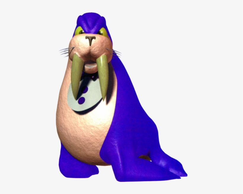 Walrus - Diddy Kong Racing Bluey, transparent png download