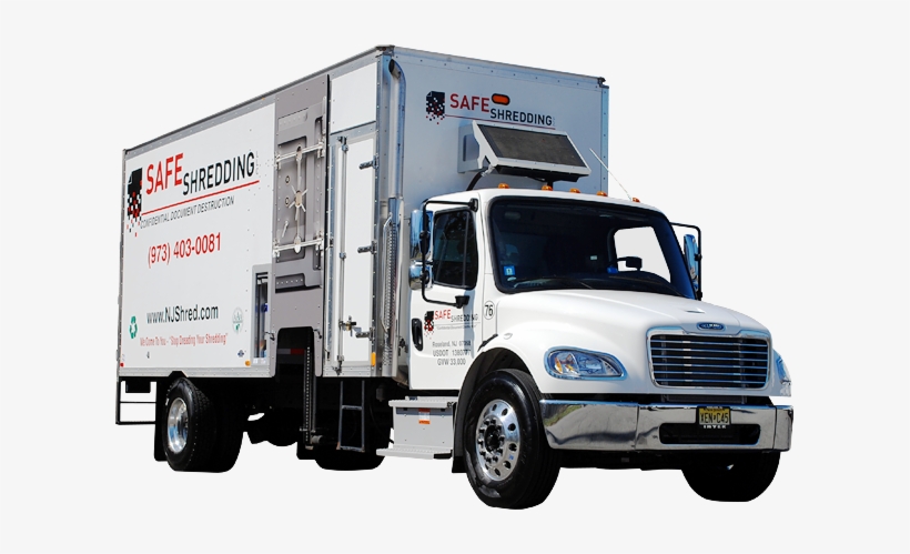 Mobile Shredding Truck - Shred Truck Png Chicagoland, transparent png download