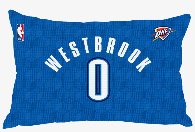 Russell Westbrook Pillow Case Number - Okc Thunder Pillow Transparent, transparent png download