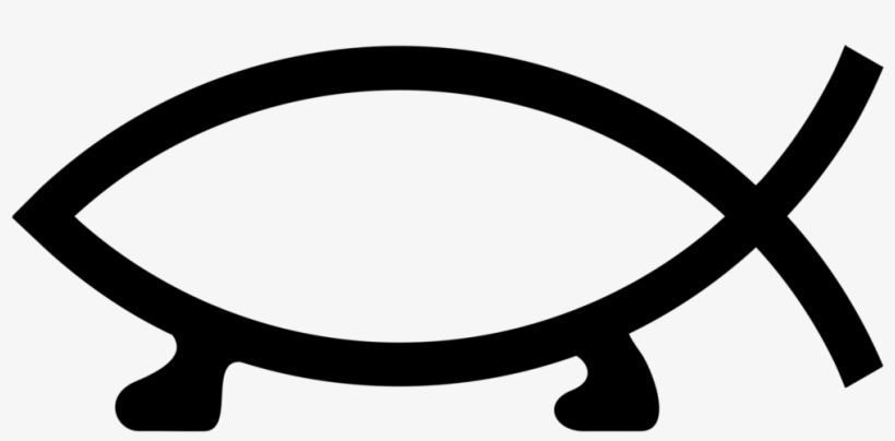 Variations Of The Ichthys Symbol Christianity Christian - Christianity Symbol For God, transparent png download