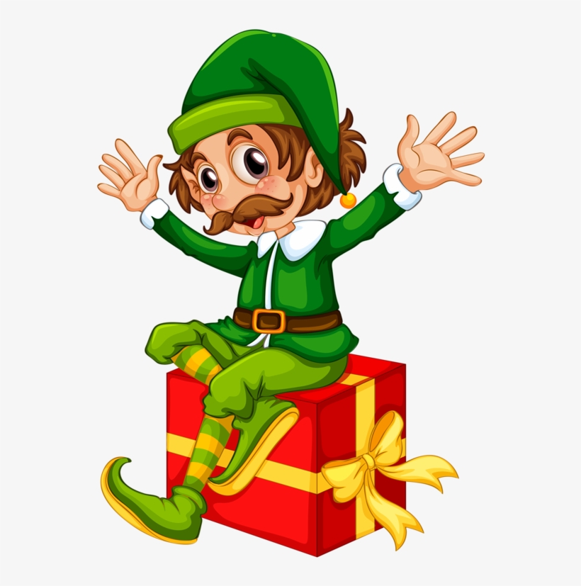 Craft Images, People Illustration, Elves, Clipart, - เอ ล ฟ์ ซาน ต้า, transparent png download