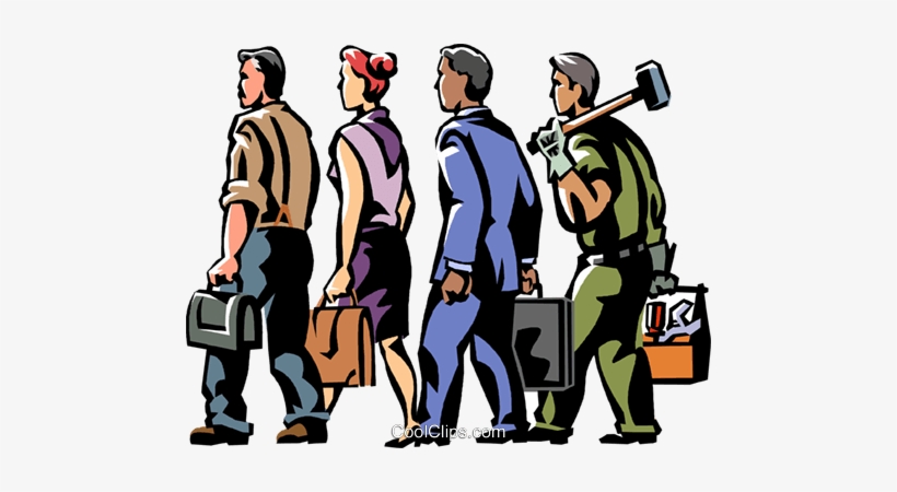 Business And Trade People Walking Royalty Free Vector - Crystal Management Services In Hyderabad, transparent png download