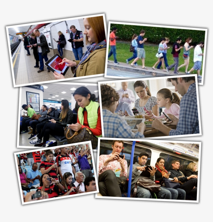 Having A 'family' Meal Out At A Restaurant, People - Collage, transparent png download