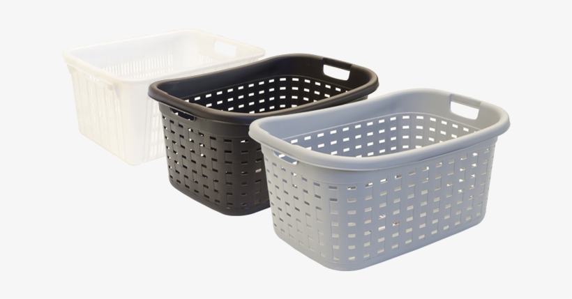 Visually Appealing, The Wicker Pattern Allows For Ventilation - Laundry Basket S, transparent png download