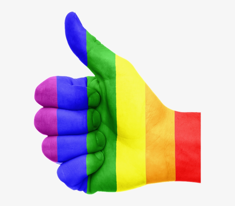 Pride Hand - Same Sex Marriage Yes, transparent png download