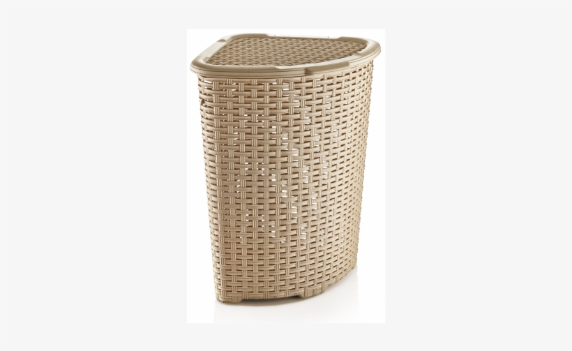 Superio Corner Laundry Hamper Wicker Style - Superior Performance Inc Rattan (wicker Style) Laundry, transparent png download