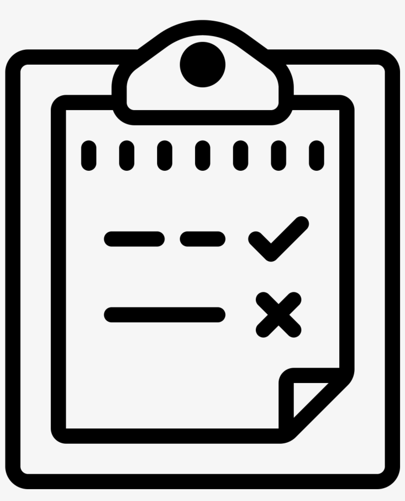 Variations Of The Pass Fail From An Icons8 Icon Pack - Планирование Иконка, transparent png download