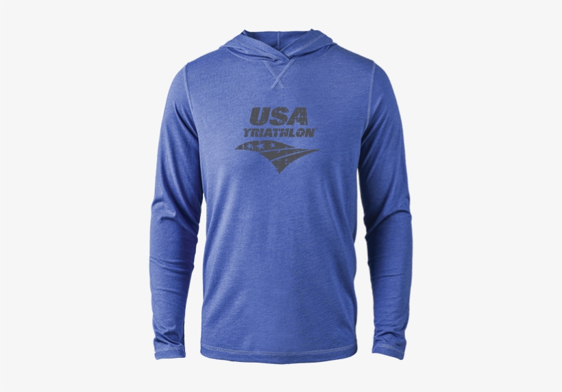 Unisex Distressed Logo Hoodie - P3665 Hoodie, transparent png download