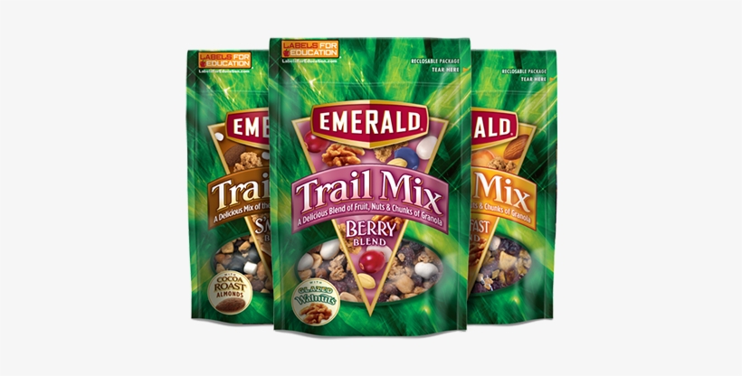 Emerald Trail Mix, Berry Blend - 5.5 Oz Bag, transparent png download