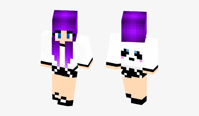 Cute Panda Girl, transparent png download
