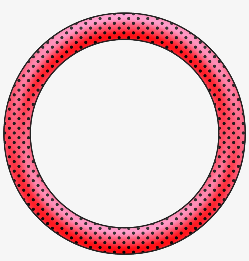 Free Printable Circular Labels With Polka Dots Toppers ...