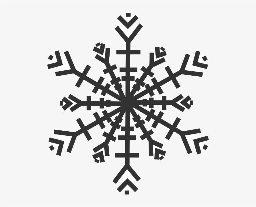 How To Set Use Grey Snowflake Clipart, transparent png download