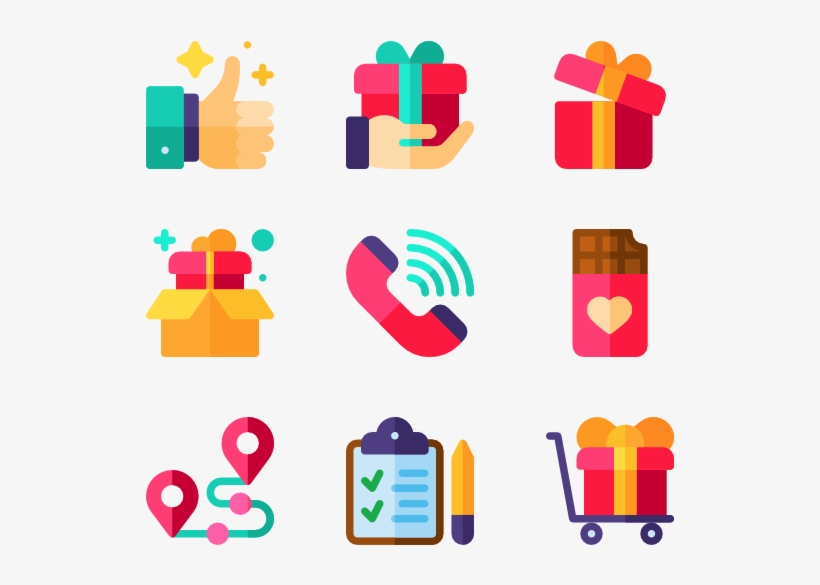 Gift - Diagram Icon, transparent png download